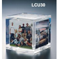 Lucite Rounded Corner Cube Award (3"x3"x3")